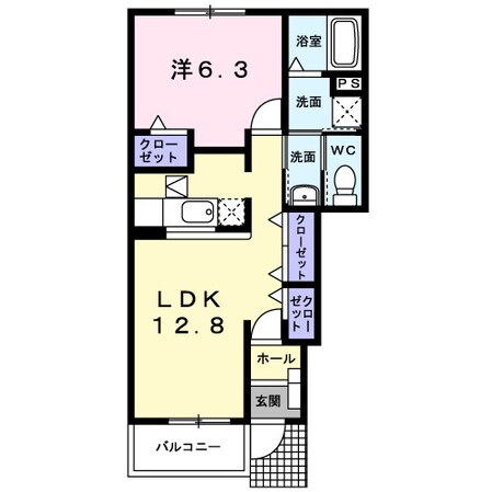 ユ－トピア・ナミの物件間取画像